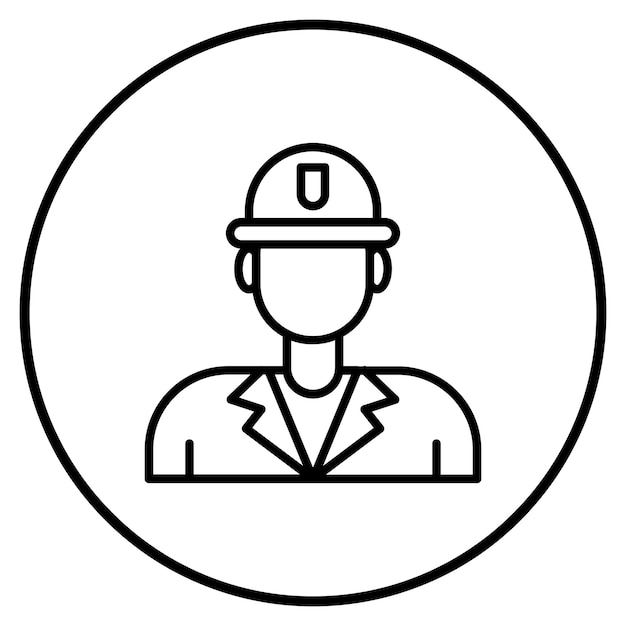 Ilustración vectorial del soldado del ejército