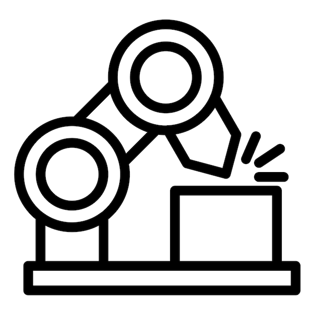 Ilustración vectorial de soldadura