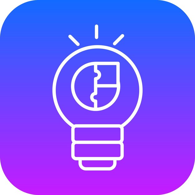 Ilustración vectorial de la solución