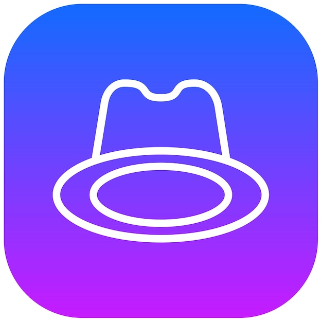 Ilustración vectorial del sombrero de los estafadores