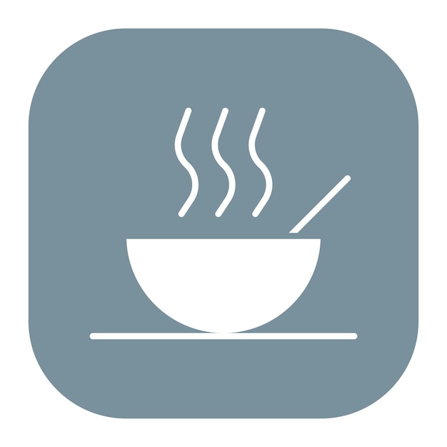 Ilustración vectorial de la sopa