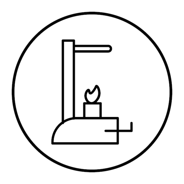 Ilustración vectorial del soporte del vaso