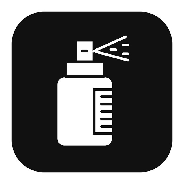 Ilustración vectorial de spray de pimienta