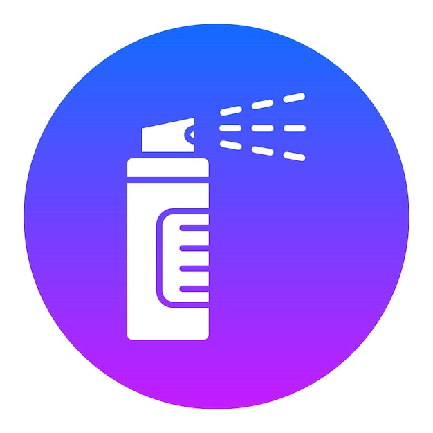 Ilustración vectorial de spray de pimienta