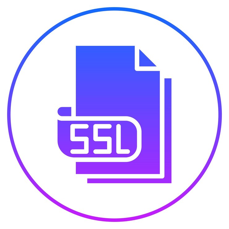 Vector ilustración vectorial de ssl