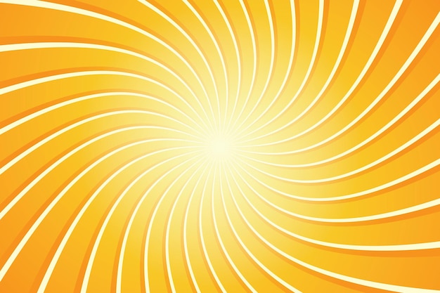 Ilustración vectorial de Sunburst con fondo radiante que transmite una estética retro y vintage
