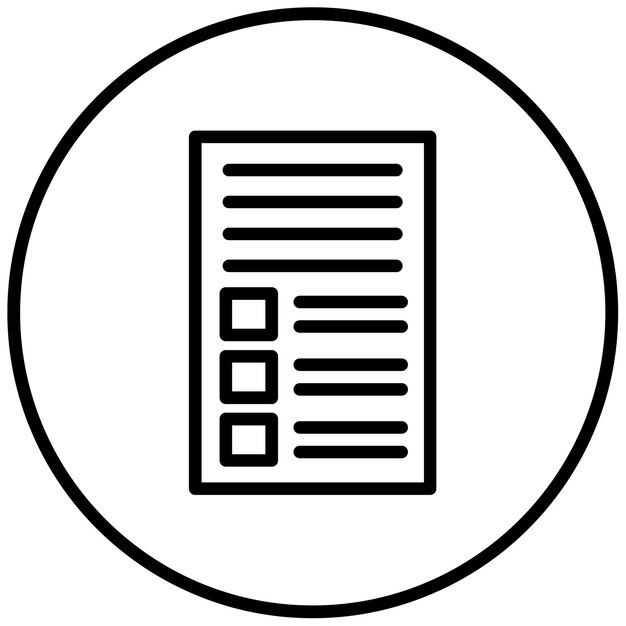 Ilustración vectorial de la tabla