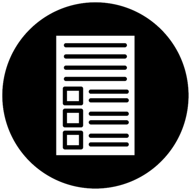 Ilustración vectorial de la tabla