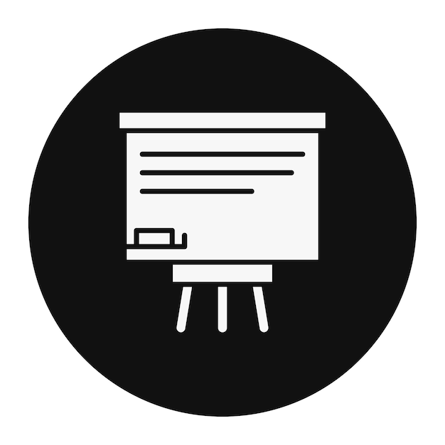 Ilustración vectorial en tablero blanco