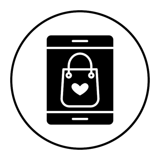 Ilustración vectorial de la tableta de comercio electrónico