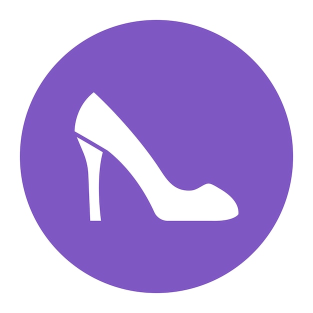 Ilustración vectorial de tacones altos