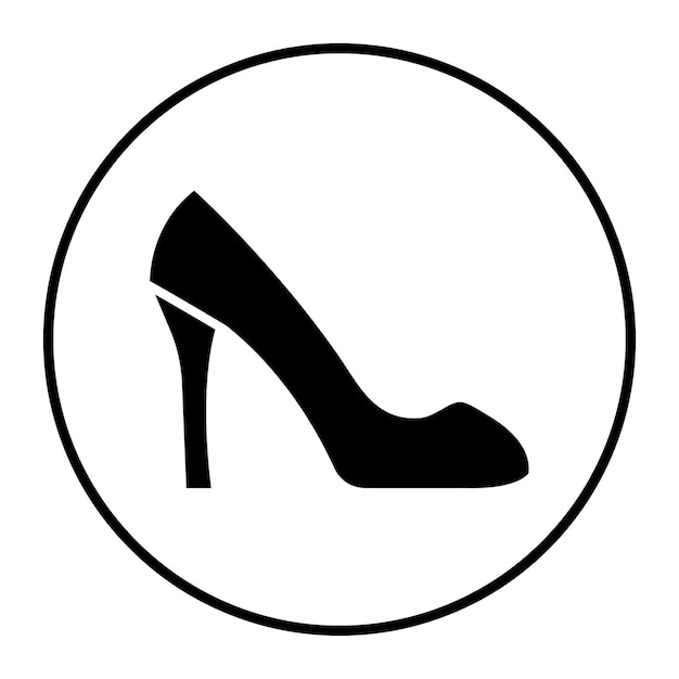 Ilustración vectorial de tacones altos