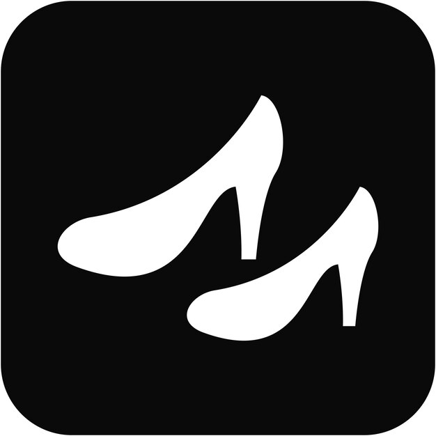 Ilustración vectorial de tacones altos