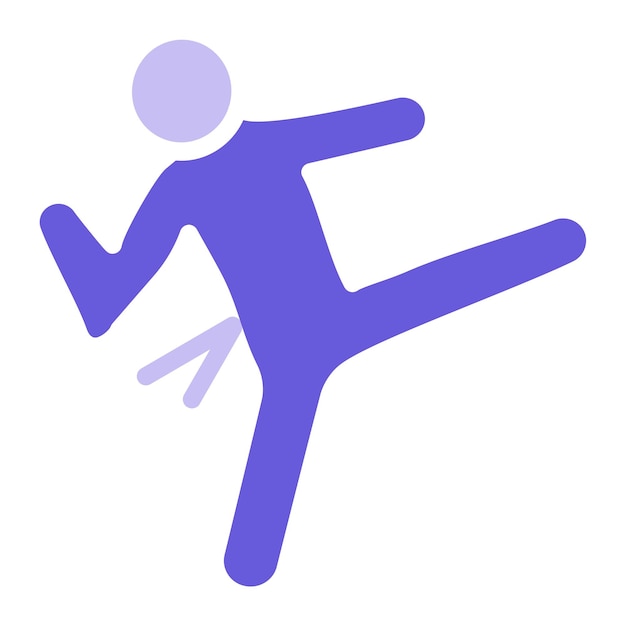 Ilustración vectorial de Taekwondo