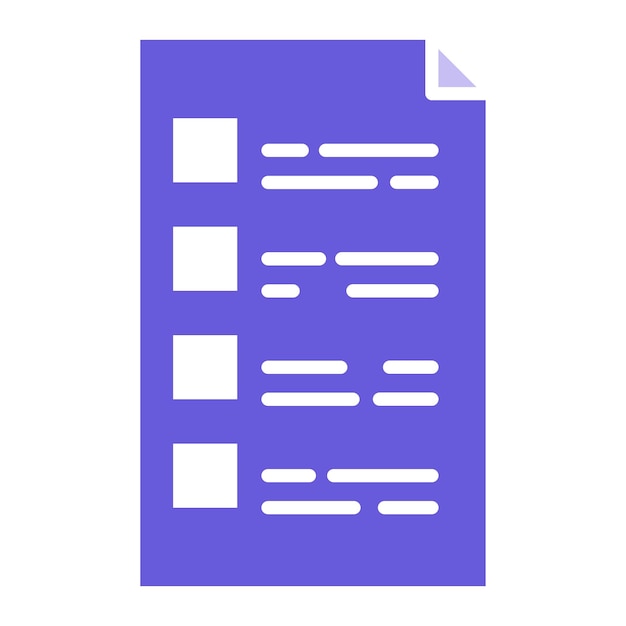 Ilustración vectorial de las tareas