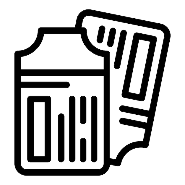 Ilustración vectorial de la tarjeta de memoria de la cámara y el billete