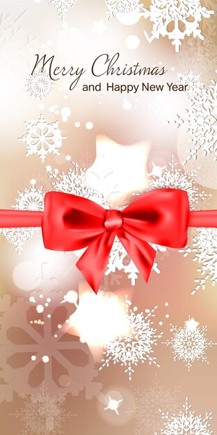 Ilustración vectorial tarjeta de Navidad año nuevo vacaciones de invierno celebración de Navidad