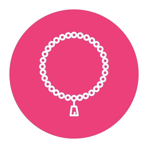 Ilustración vectorial de Tasbih