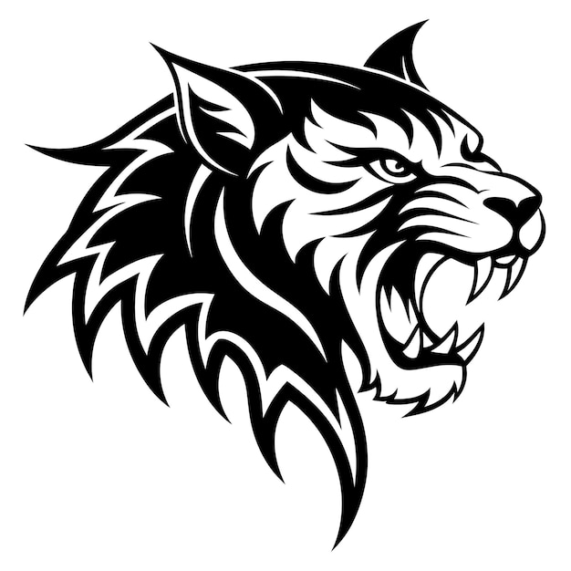 Ilustración vectorial del tatuaje tribal 14