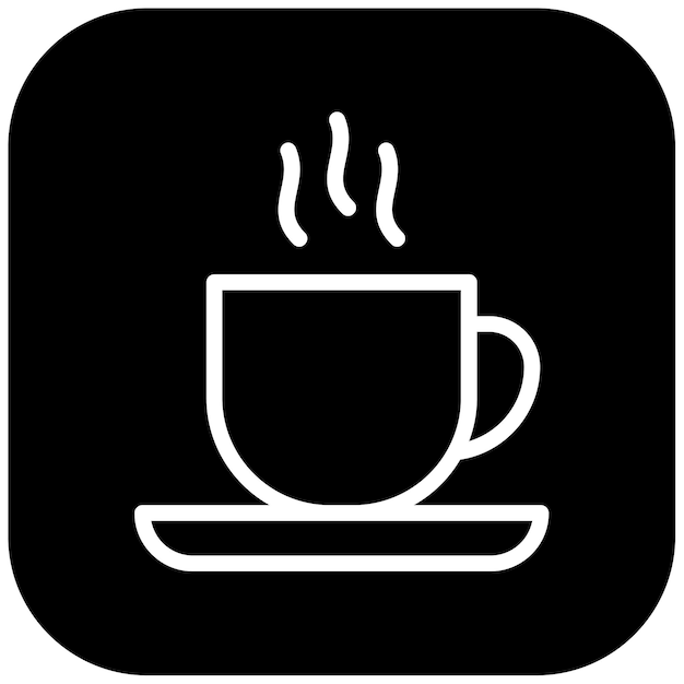 Ilustración vectorial de la taza de espresso
