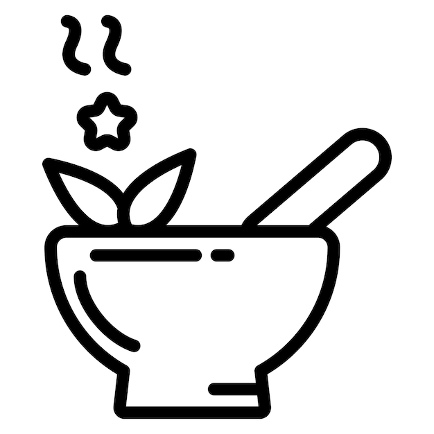 Ilustración vectorial de la taza de spa