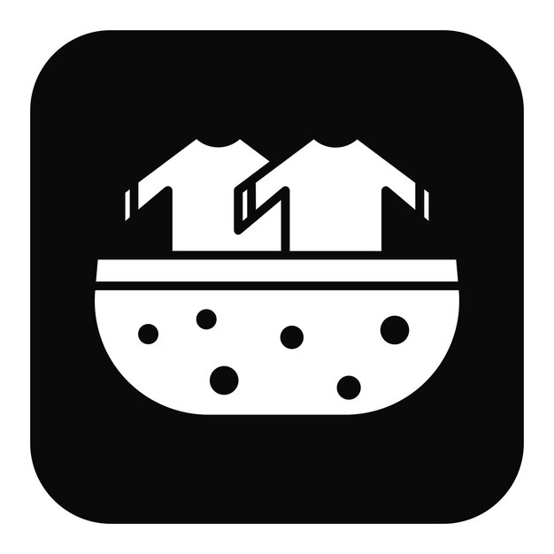 Ilustración vectorial de la tela de limpieza