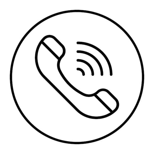 Ilustración vectorial del teléfono