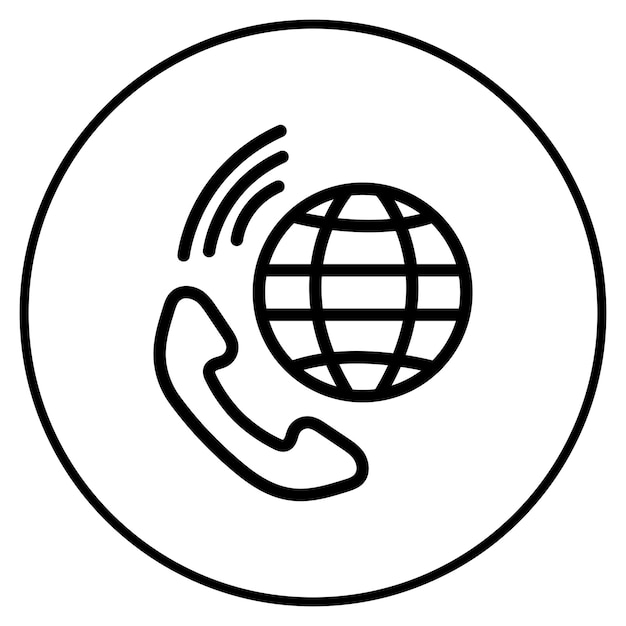 Ilustración vectorial del teléfono