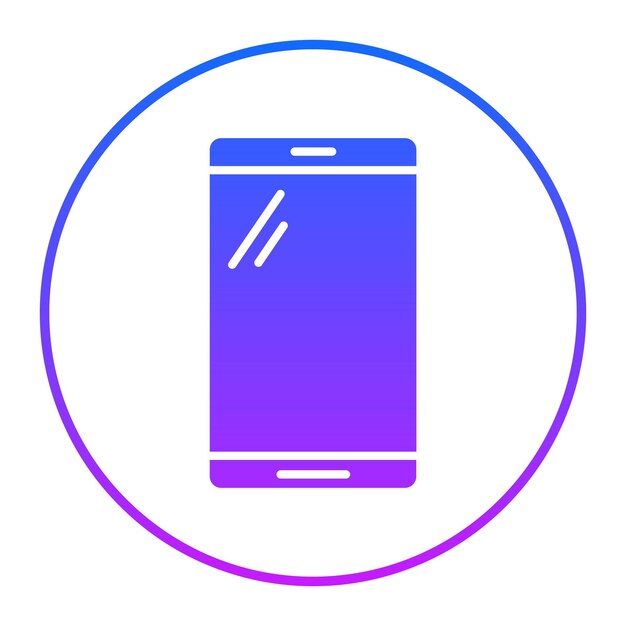 Ilustración vectorial de teléfonos inteligentes