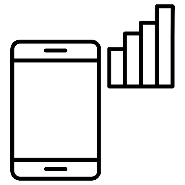 Ilustración vectorial de teléfonos inteligentes
