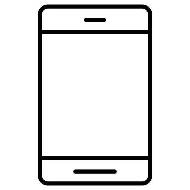 Ilustración vectorial de teléfonos móviles