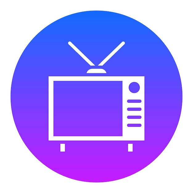 Ilustración vectorial para la televisión