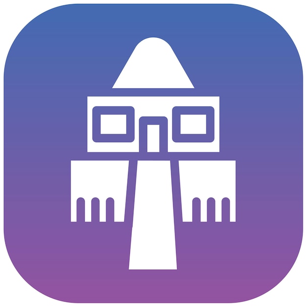 Ilustración vectorial del templo de Mentuhotep