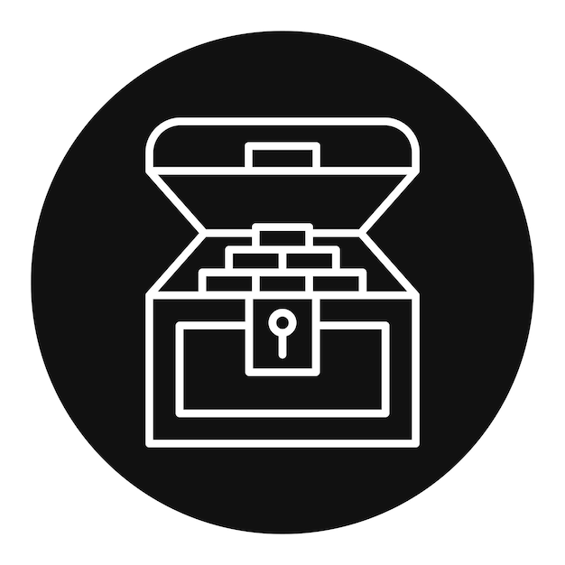 Ilustración vectorial del tesoro