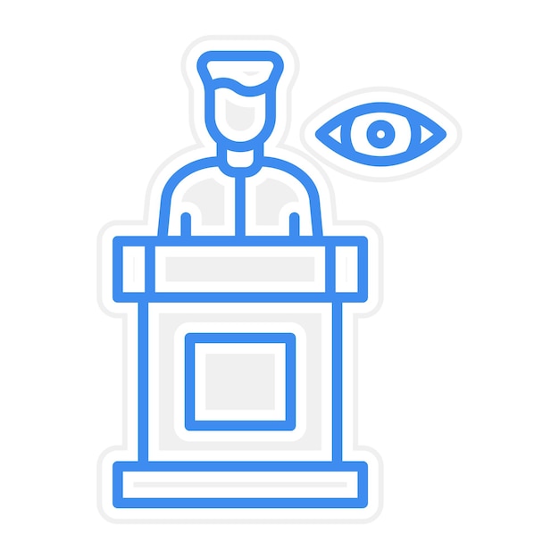 Ilustración vectorial de testigos