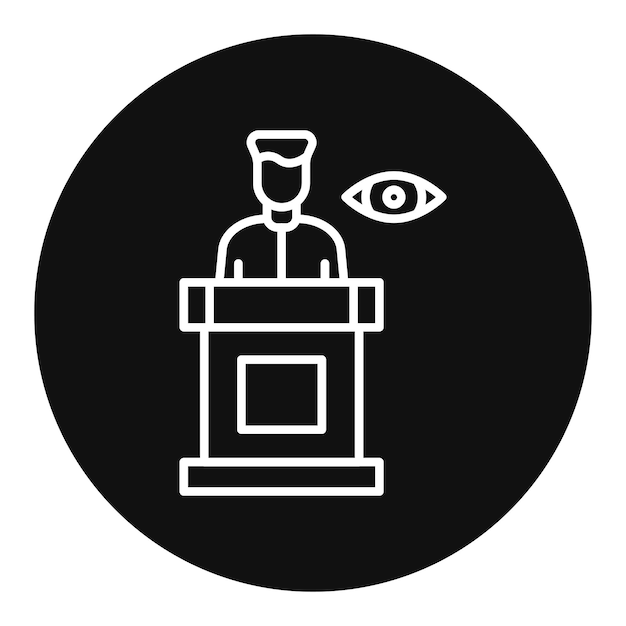 Ilustración vectorial de testigos