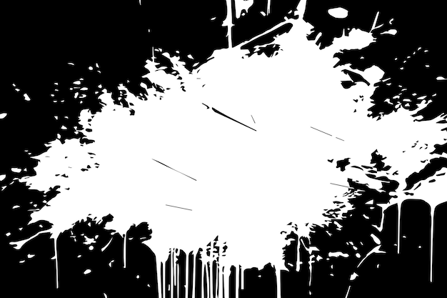 Ilustración vectorial de textura abstracta negra sobre fondo blanco textura negra y blanca