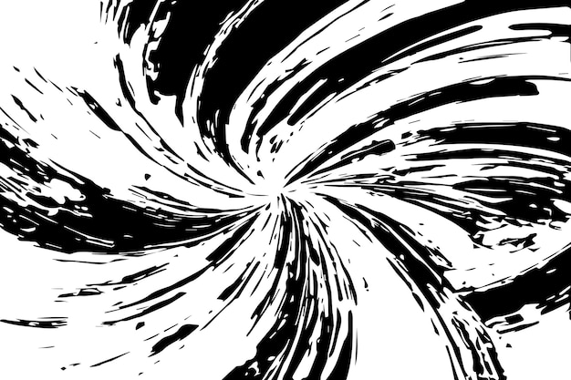 Ilustración vectorial de textura abstracta negra sobre fondo blanco textura negra y blanca
