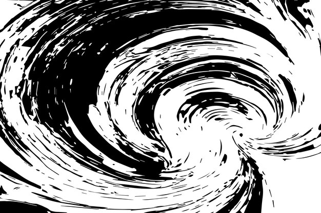 Ilustración vectorial de textura abstracta negra sobre fondo blanco textura negra y blanca