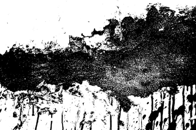 Ilustración vectorial de textura áspera y sucia de pared erosionada