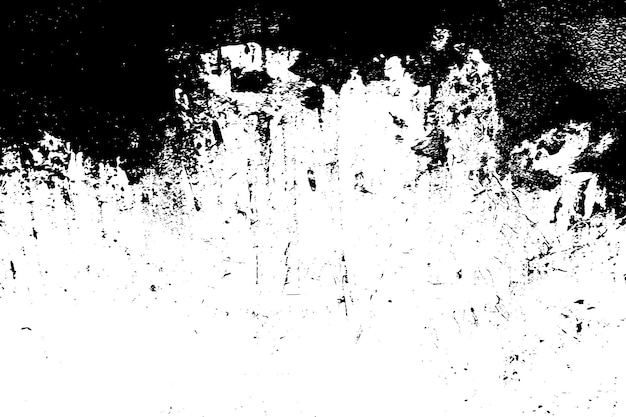 Ilustración vectorial de textura áspera y sucia de pared erosionada