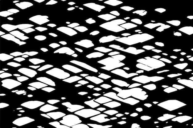 ilustración vectorial de textura en blanco y negro