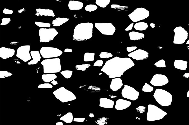 Ilustración vectorial de la textura en blanco y negro