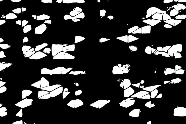 Vector ilustración vectorial de la textura en blanco y negro