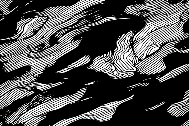 Ilustración vectorial de la textura en blanco y negro