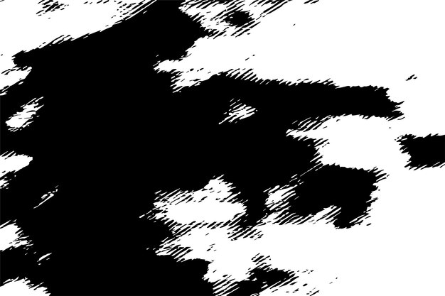 Ilustración vectorial de la textura digital negra sobre un fondo blanco