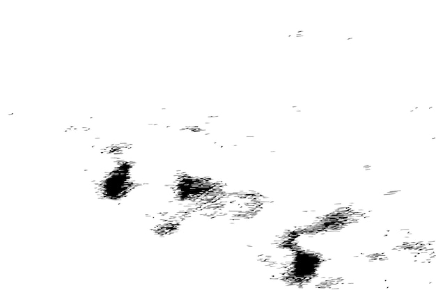 Ilustración vectorial de la textura digital negra sobre un fondo blanco
