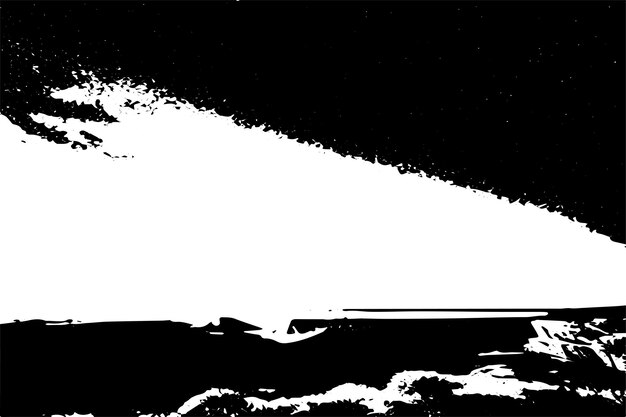 Ilustración vectorial de textura de fondo negro y blanco de textura negra sobre fondo blanco