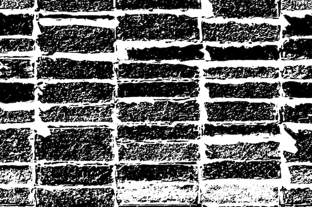Ilustración vectorial de textura grunge en blanco y negro para la superposición de textura de fondo monocromática
