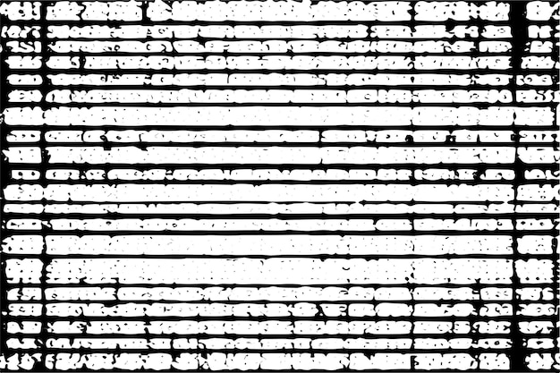 Ilustración vectorial de una textura grunge delineada en negro con aspecto texturizado fondo blanco